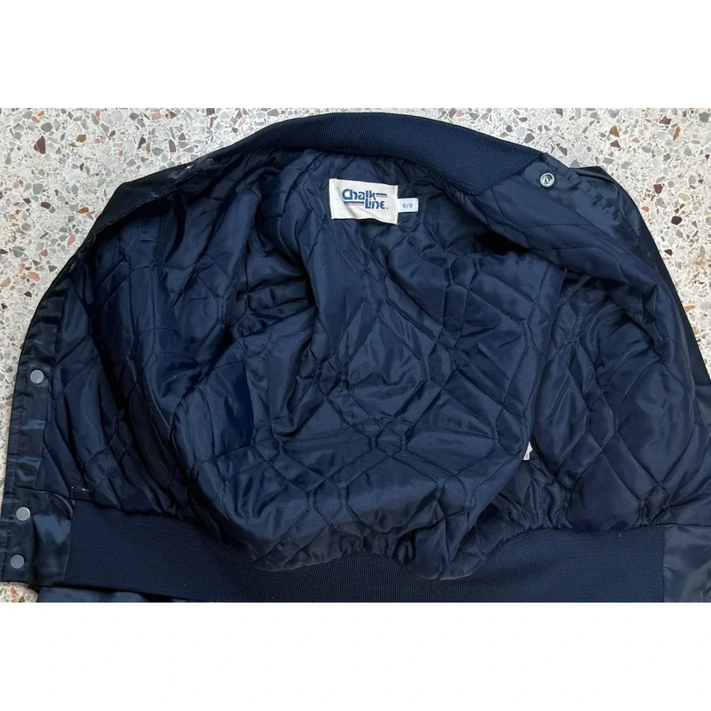 Chalk Line NFL Vintage Chicago Bears Snap Button Toddler Bomber Jacket Size‎ 6/8